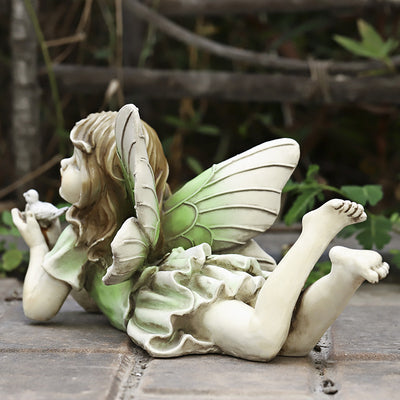 Garden Resin Flower Fairy