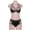 Lace Lingerie Three-point Bra Set