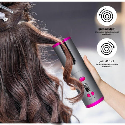 Professional Cordless Automatic Hair Curler