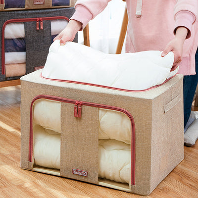 Cotton Quilt Storage Box