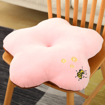 Animal Embroidery Plush Pillow Cushion