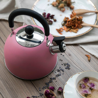 Pink Whistling Kettle