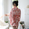 Printed Kimono Robe