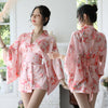 Printed Kimono Robe