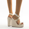 Wedge Sandals Women's High Heel Platform Shoes