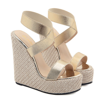 Wedge Sandals Women's High Heel Platform Shoes