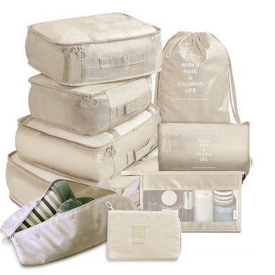 Travel Goods Storage 9 piece set