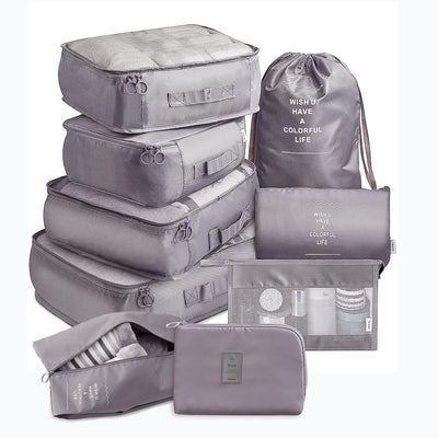 Travel Goods Storage 9 piece set