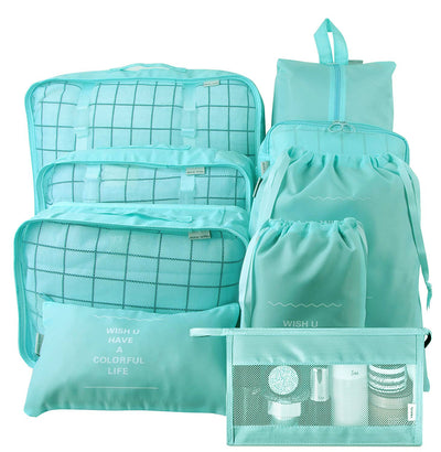 Travel Goods Storage 9 piece set