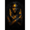Black Gold Women's Canvas Oil Painting