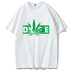 Hemp Leaf Dope Weed Men's Short Sleeve Cotton T-shirt