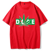 Hemp Leaf Dope Weed Men's Short Sleeve Cotton T-shirt