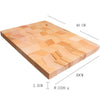 Two Color Parquet Beech Wood Cutting Board, Checkerboard Cutting Bard, Kitchen Household - Casa Loréna Store