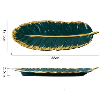 Luxury Leaf Storage Tray