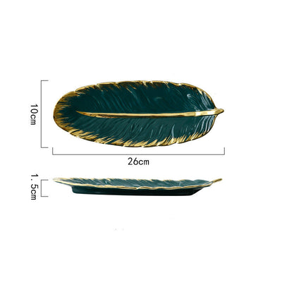 Luxury Leaf Storage Tray