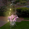 Solar Powered Watering Can Garden Ornament