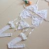 Ladies Lace Lingerie 4 Pce Set