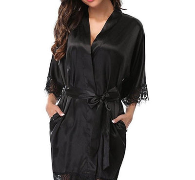 Silk Robe S-5XL