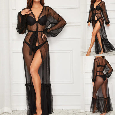 See-through Long Robe