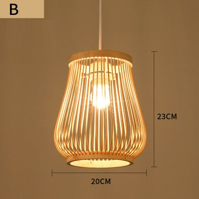 Wicker Pendant Light