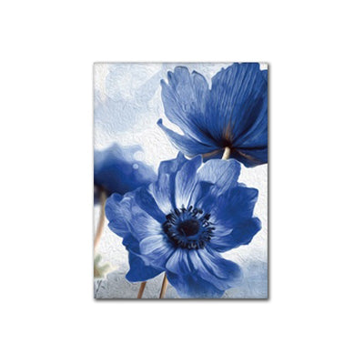 Blue Flower Canvas Painting