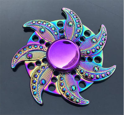 Rainbow Fidget Spinner Toy - Casa Loréna Store