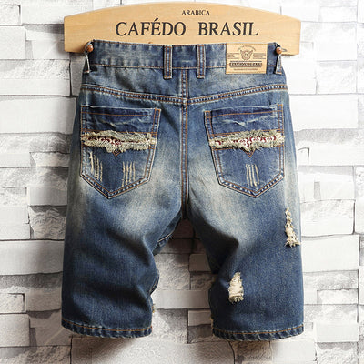 Men's Capris Jeans Pants