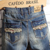 Men's Capris Jeans Pants