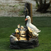 Duck Family Garden Statue
