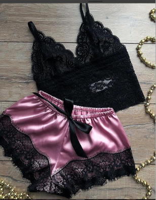 Lace Lingerie/Pyjamas Set