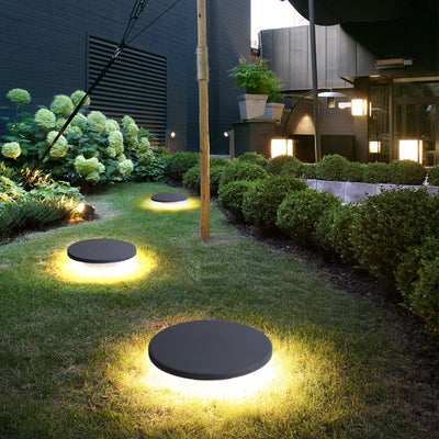 Eco-Friendly Black Stone Lamp