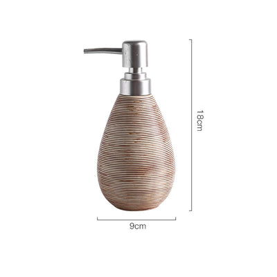 Bathroom Ceramic Bottle Dispenser