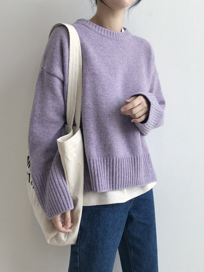 Lazy Style Knit Sweater