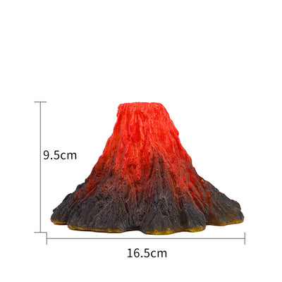 Aquarium Fish Tank Volcano Landscape