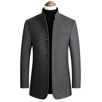 Men's Plush Cashmere Fleece Jacket