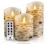 3 Pce Set Remote Controlled simulation candle - Casa Loréna Store