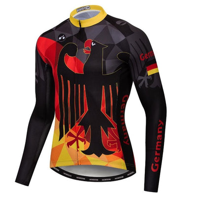 Men Long Sleeved Cycling Wear