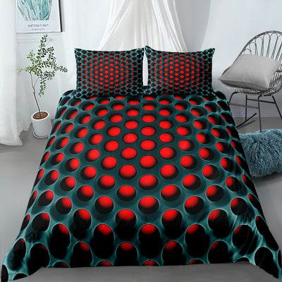 Home textile honeycomb duvet cover