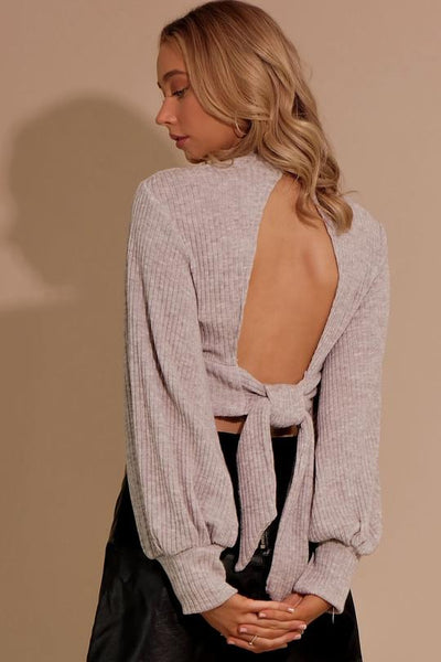 Lantern Sleeve Sweater