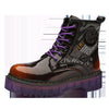 Leather Dr Martin Boots High-Top Laces