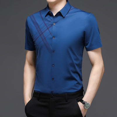 Men's Short Sleeve Business Shirt