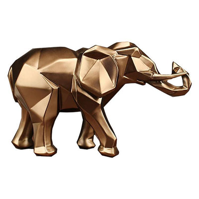 Geometric Elephant Craft Ornaments