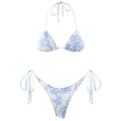 Printed double-sided swimsuit
