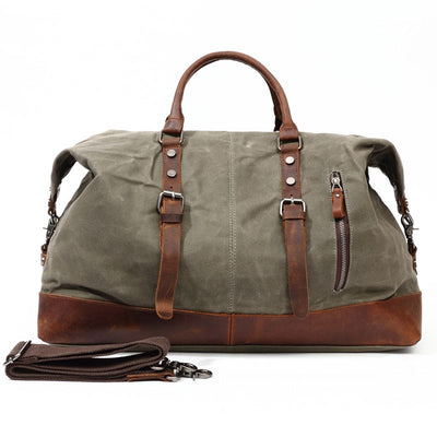 Suede Crossbody Luggage Bag