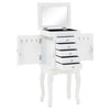 Jewelery cabinet with white legs - Casa Loréna Store