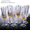 Crystal Glass Set of 6