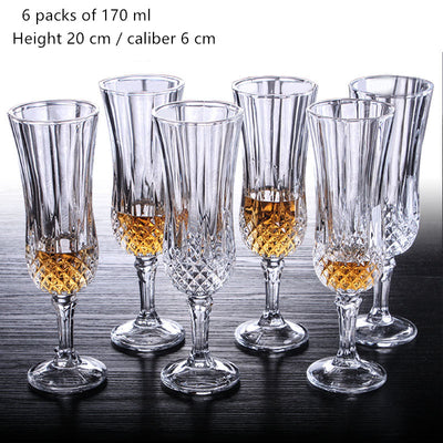 Crystal Glass Set of 6