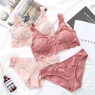 Lace French Lingerie 2 Piece Set