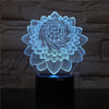 Remote Control 3D Night Light