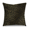 2 Piece Set Black Gold Cushion Covers